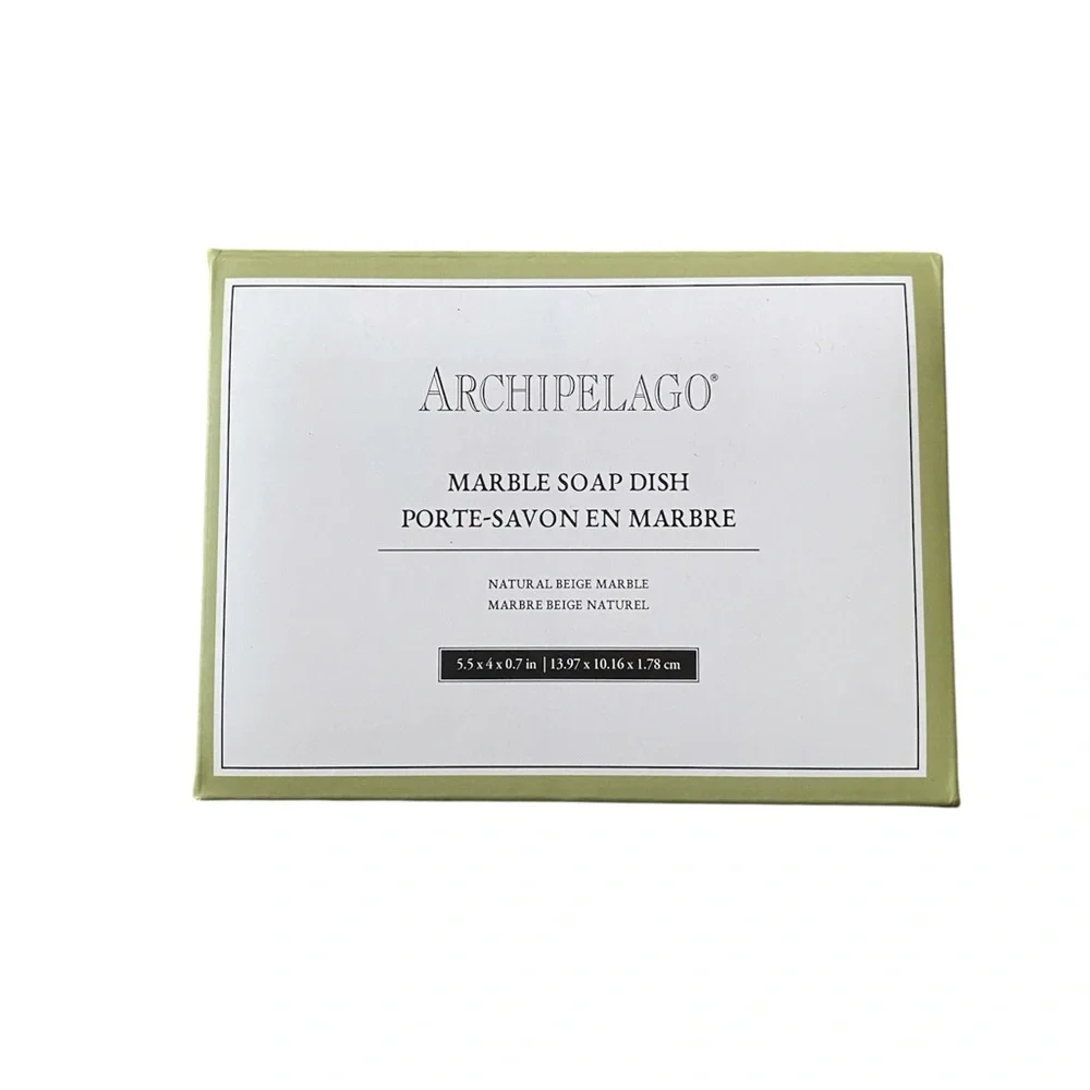 NWT Archipelago Marble Soap Dish